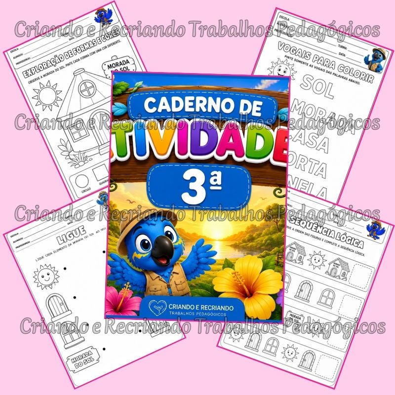 Caderno de Atividades 3ª Etapa - O Segredo da Morada do Sol Caderno de Atividades 3ª Etapa - O Segredo da Morada do Sol - Imagem 4
