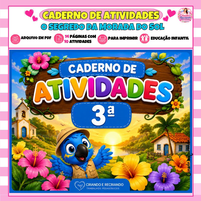 Caderno de Atividades 3ª Etapa - O Segredo da Morada do Sol