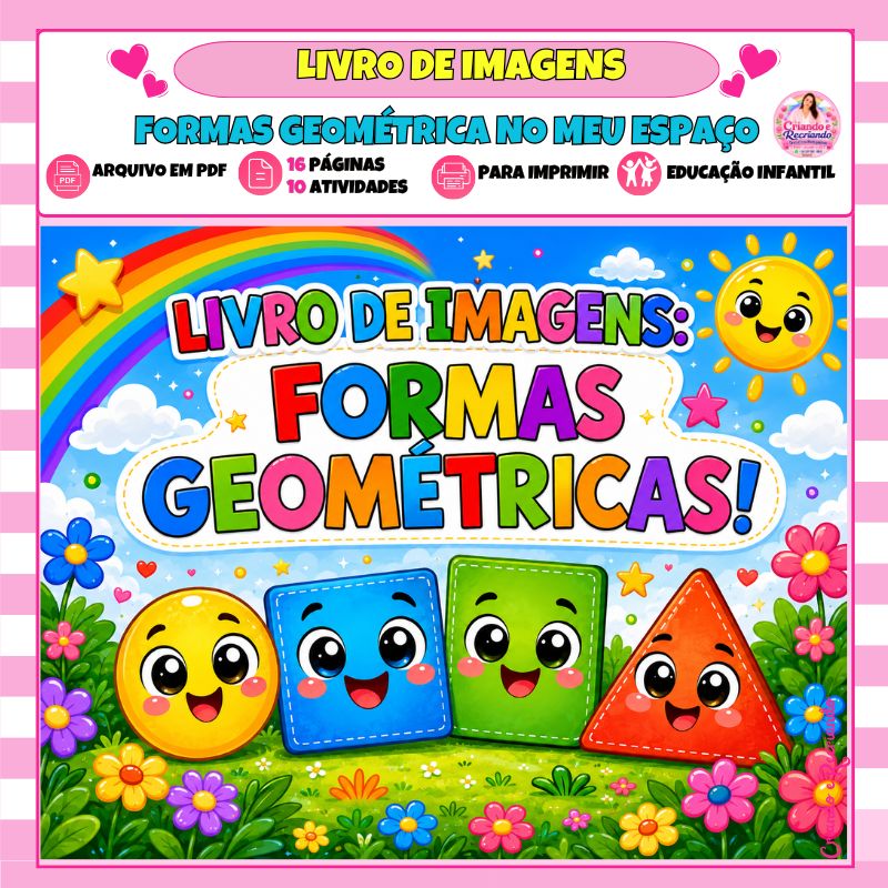 Livro de Imagens - Formas Geométricas no Meu Espaço