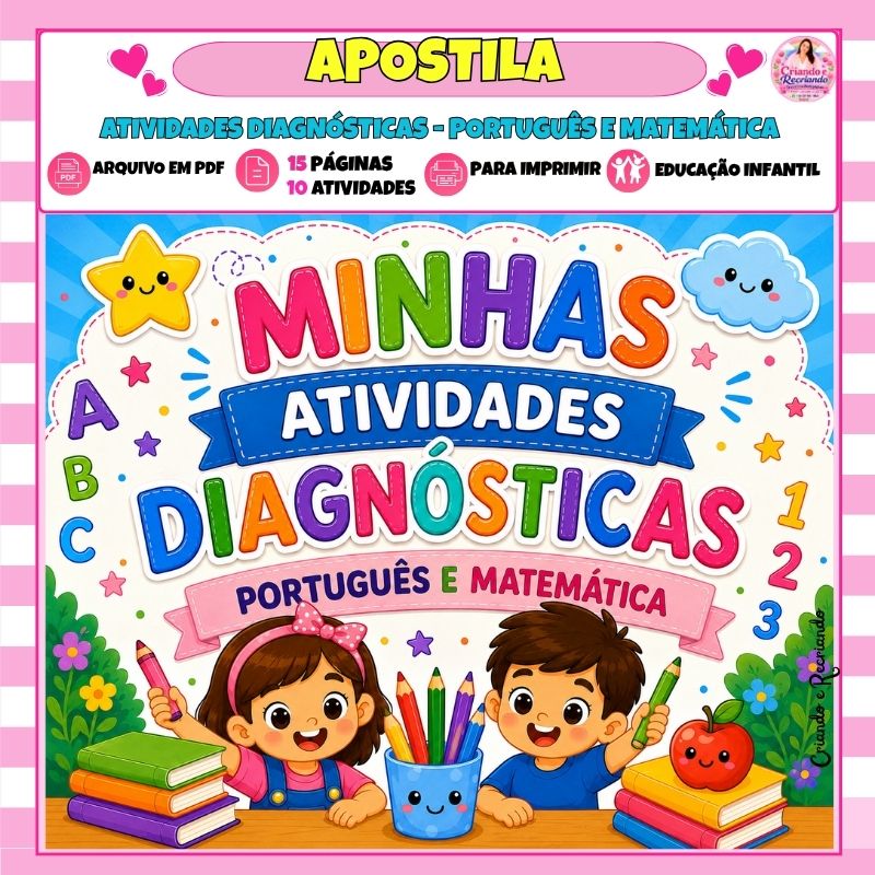 Apostila – Atividades Diagnósticas – Português e Matemática