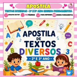Apostila de Textos Diversos – 2º e 3º Ano do Ensino Fundamental