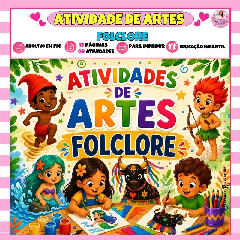 Atividade de Artes Folclore
