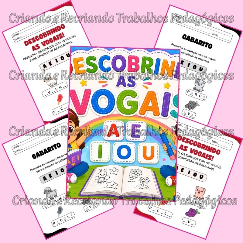 Descobrindo as Vogais Descobrindo as Vogais - Imagem 2