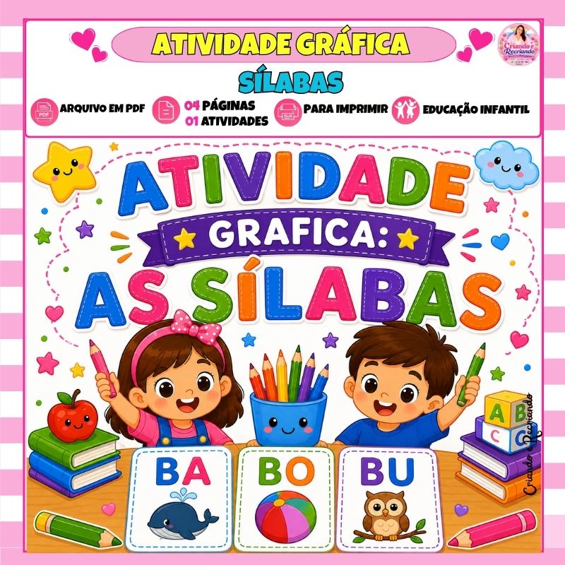 Atividade Gráfica: As Sílabas