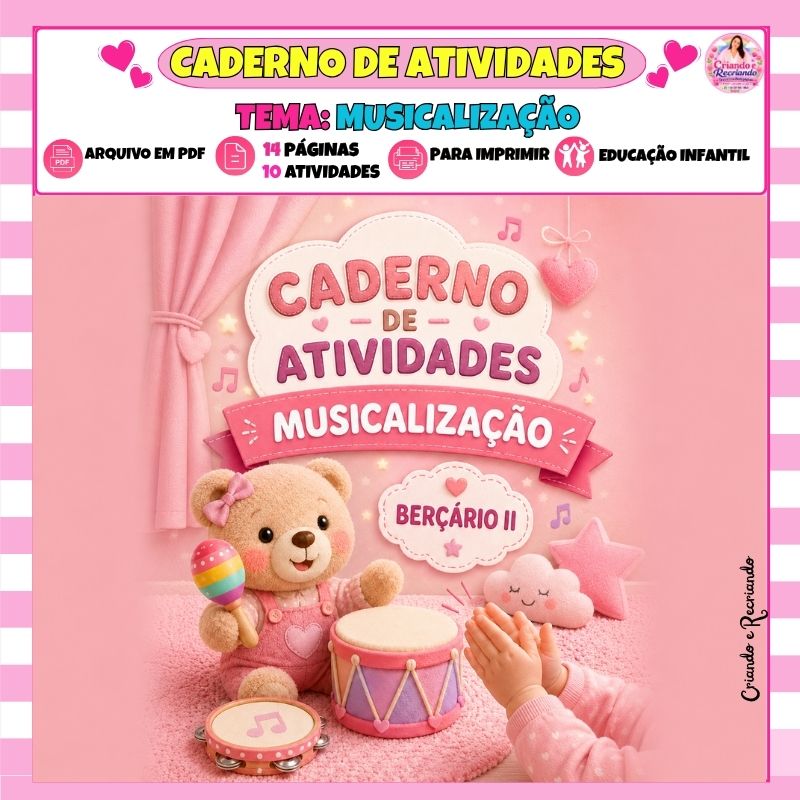 Caderno de Atividades Berçário II – Musicalização