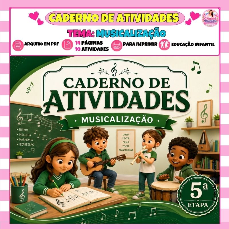 Caderno de Atividades 5ª Etapa – Musicalização