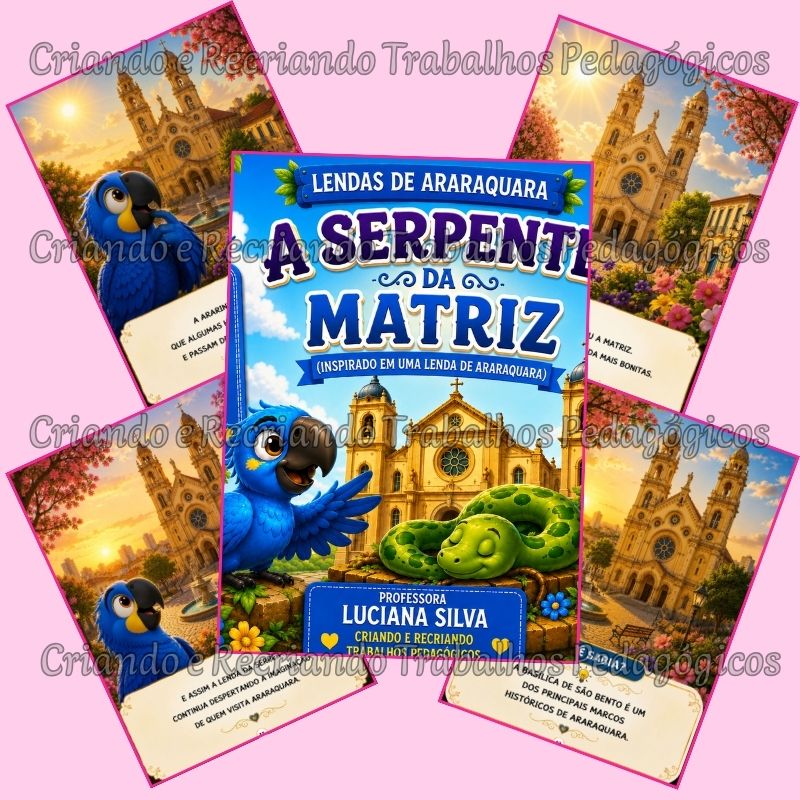 Kit Livro + Caderno de Atividades 3ª Etapa - A Serpente da Matriz Kit Livro + Caderno de Atividades 3ª Etapa - A Serpente da Matriz - Imagem 5
