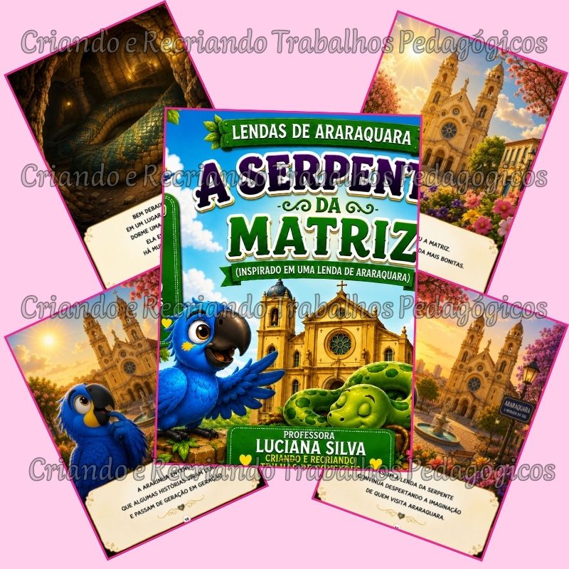 Kit Livro + Caderno de Atividades 5ª Etapa - A Serpente da Matriz Kit Livro + Caderno de Atividades 5ª Etapa - A Serpente da Matriz - Imagem 5