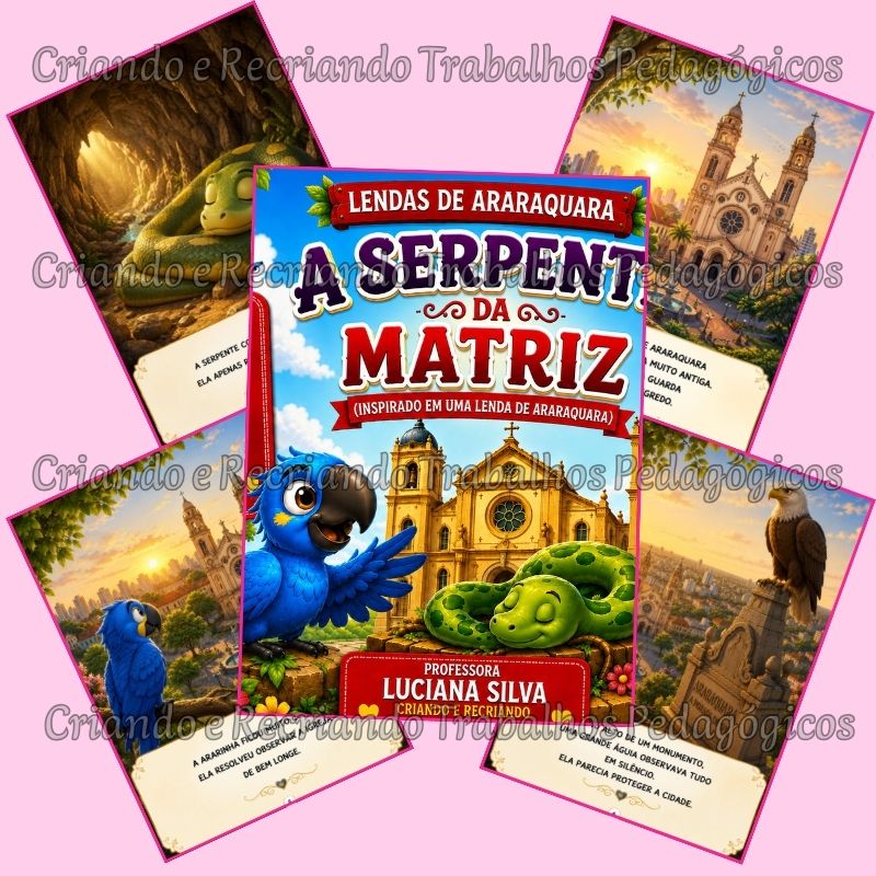 Kit Livro + Caderno de Atividades 4ª Etapa - A Serpente da Matriz Kit Livro + Caderno de Atividades 4ª Etapa - A Serpente da Matriz - Imagem 3