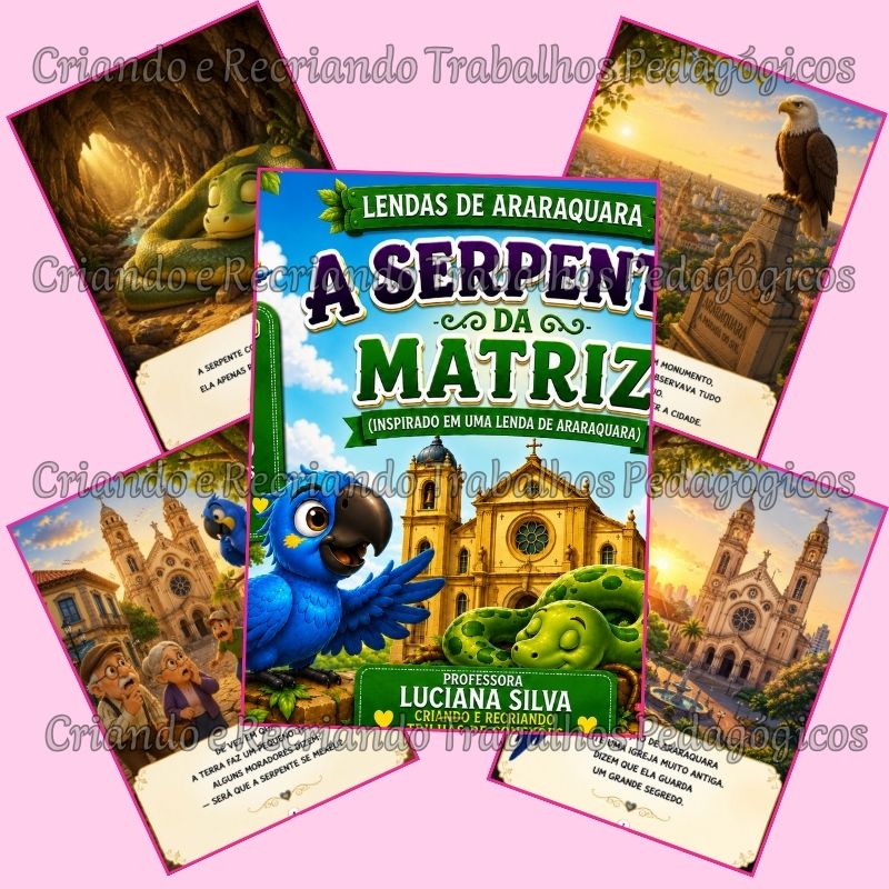 Kit Livro + Caderno de Atividades 5ª Etapa - A Serpente da Matriz Kit Livro + Caderno de Atividades 5ª Etapa - A Serpente da Matriz - Imagem 3