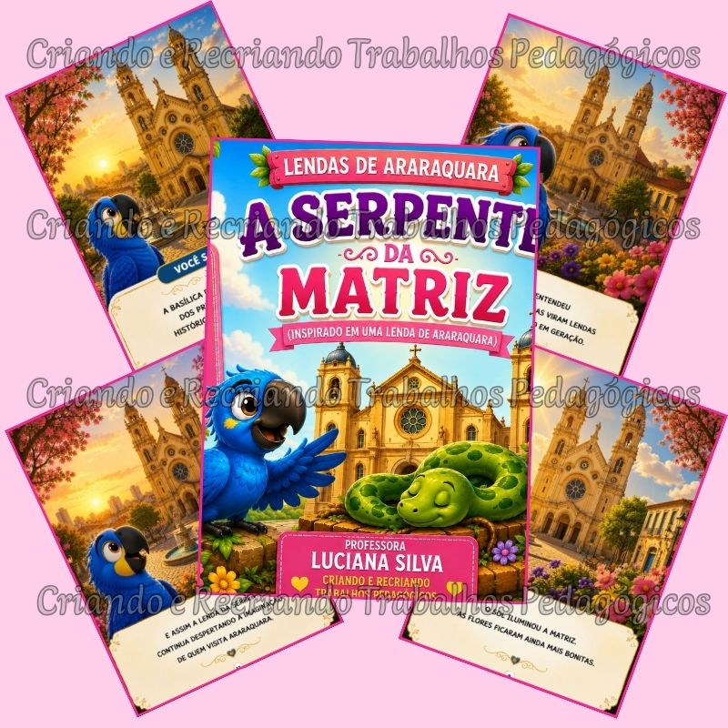 Kit Livro + Caderno de Atividades Berçário II - A Serpente da Matriz Kit Livro + Caderno de Atividades Berçário II - A Serpente da Matriz - Imagem 2