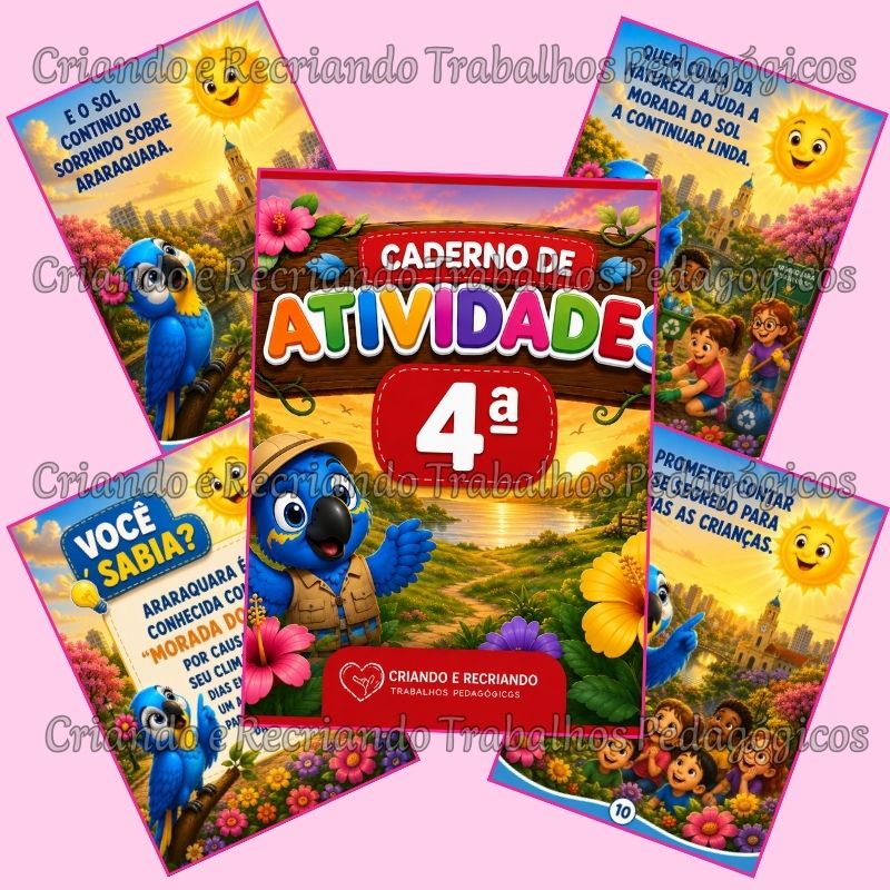 Kit Livro Infantil + Caderno de Atividades 4ª Etapa - O Segredo da Morada do Sol Kit Livro Infantil + Caderno de Atividades 4ª Etapa - O Segredo da Morada do Sol - Imagem 5