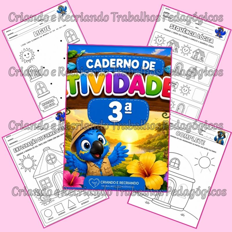 Kit Livro Infantil + Caderno de Atividades 3ª Etapa - O Segredo da Morada do Sol Kit Livro Infantil + Caderno de Atividades 3ª Etapa - O Segredo da Morada do Sol - Imagem 4