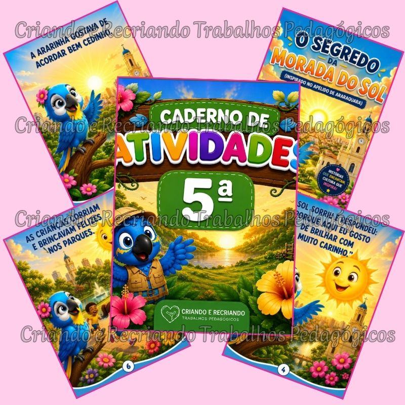 Kit Livro Infantil + Caderno de Atividades 5ª Etapa - O Segredo da Morada do Sol Kit Livro Infantil + Caderno de Atividades 5ª Etapa - O Segredo da Morada do Sol - Imagem 2