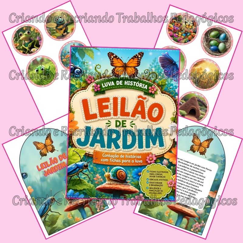 Luva de História Leilão de Jardim Luva de História Leilão de Jardim - Imagem 2