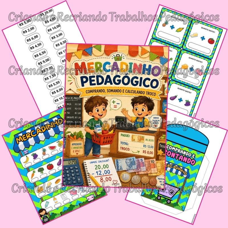 Mercadinho Pedagógico – Comprando, Somando e Calculando o Troco Mercadinho Pedagógico – Comprando, Somando e Calculando o Troco - Imagem 3