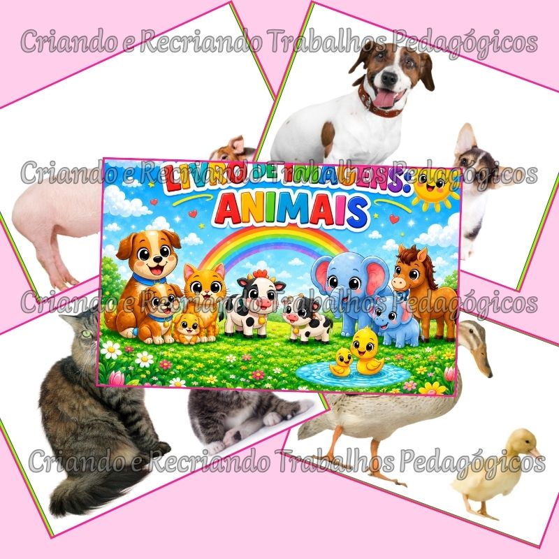Livro de Imagens - Animais e Seus Filhotes Livro de Imagens - Animais e Seus Filhotes - Imagem 5