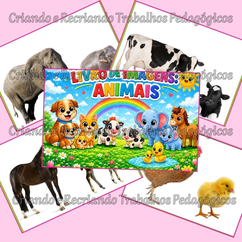 Livro de Imagens - Animais e Seus Filhotes Livro de Imagens - Animais e Seus Filhotes - Imagem 4