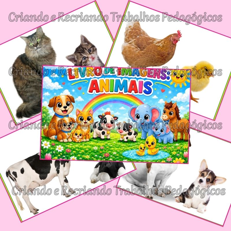 Livro de Imagens - Animais e Seus Filhotes Livro de Imagens - Animais e Seus Filhotes - Imagem 2