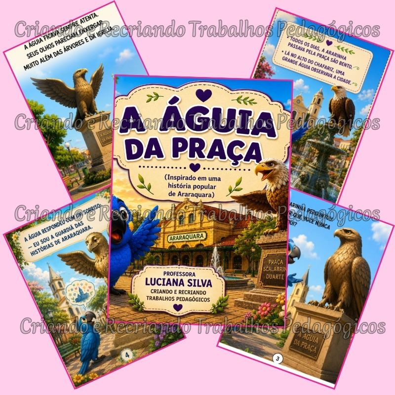Livro Infantil - A Águia da Praça Livro Infantil - A Águia da Praça - Imagem 2