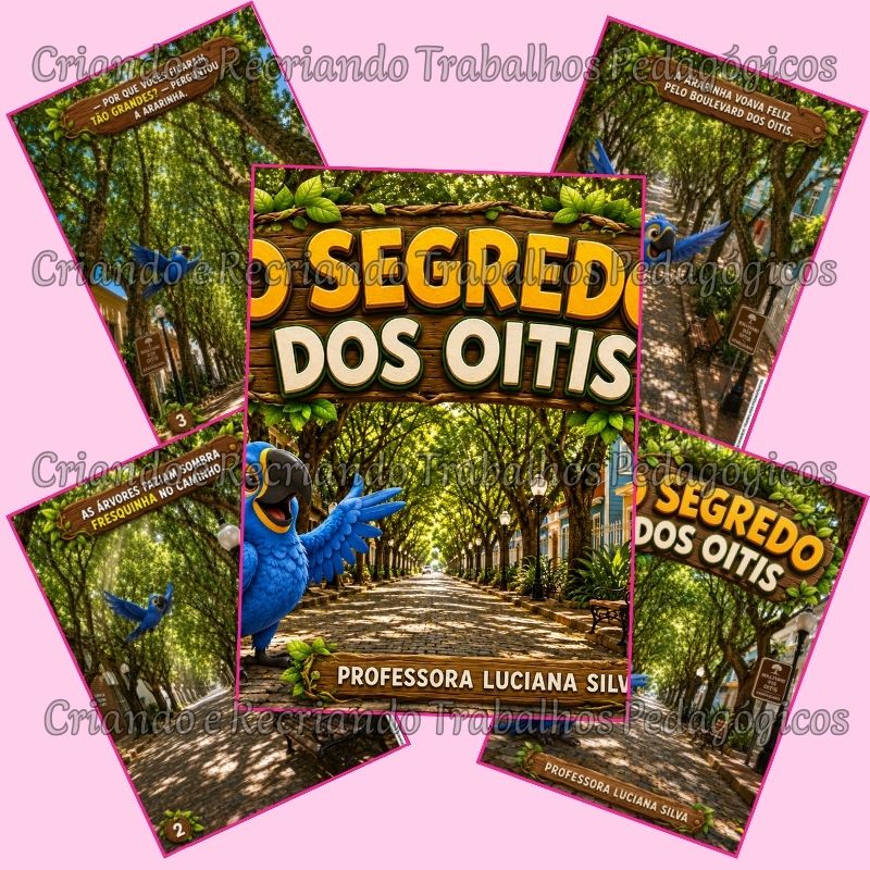 Livro Infantil - O Segredo dos Oitis Livro Infantil - O Segredo dos Oitis - Imagem 5