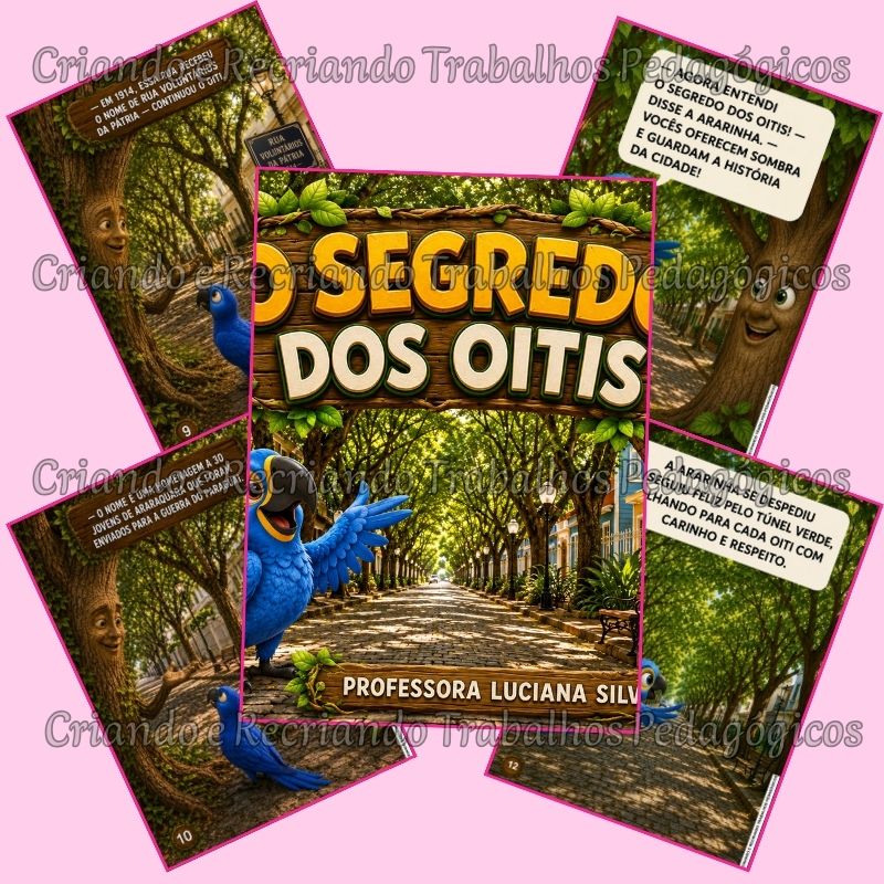 Livro Infantil - O Segredo dos Oitis Livro Infantil - O Segredo dos Oitis - Imagem 3