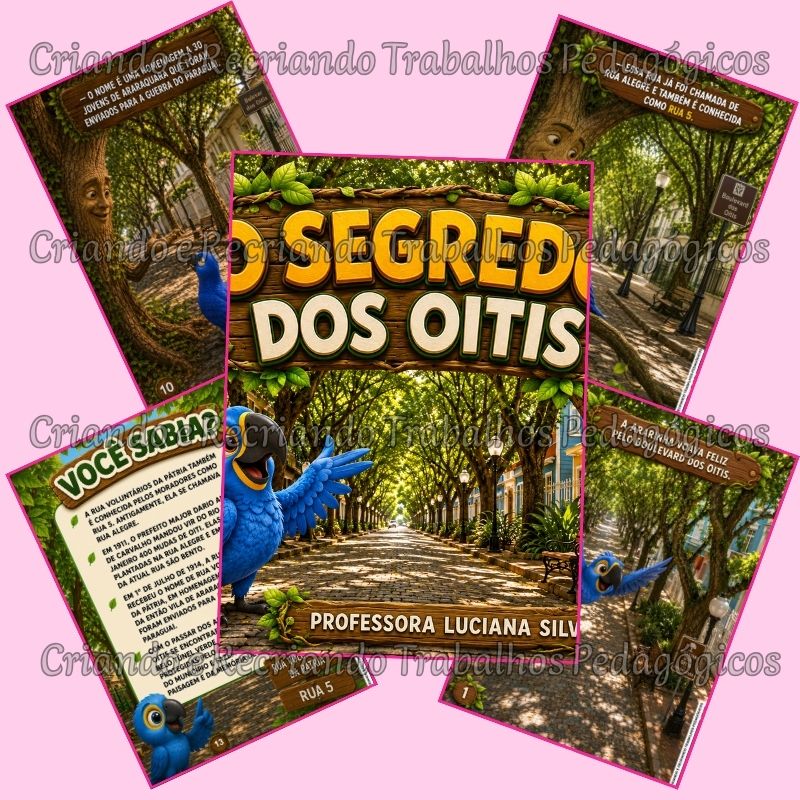 Livro Infantil - O Segredo dos Oitis Livro Infantil - O Segredo dos Oitis - Imagem 2
