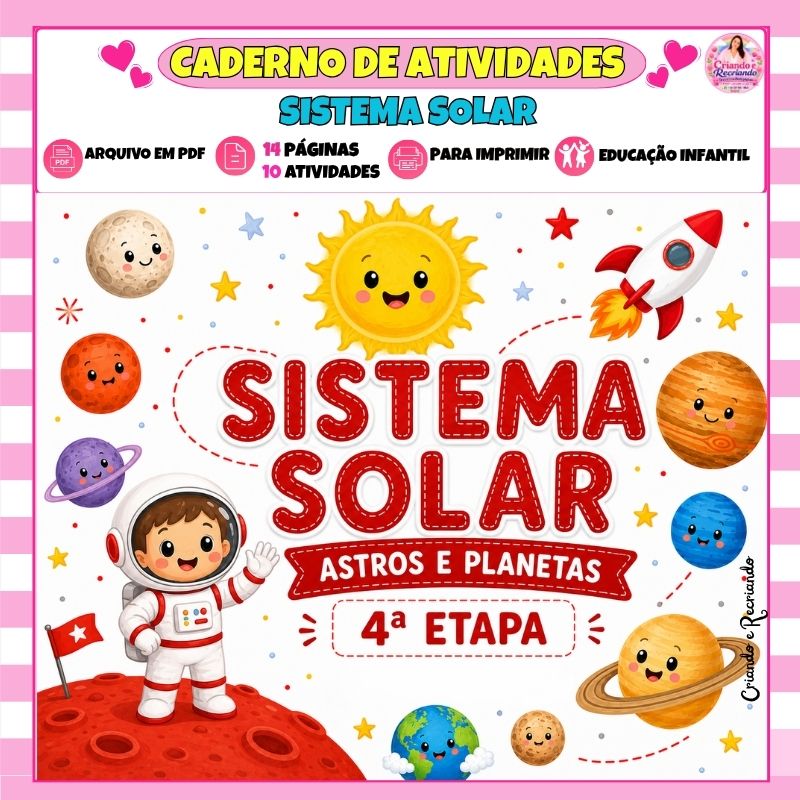 Caderno de Atividades - Sistema Solar - 4ª Etapa