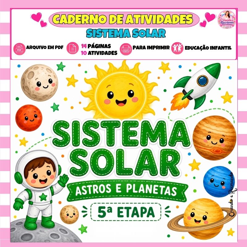Caderno de Atividades - Sistema Solar - 5ª Etapa
