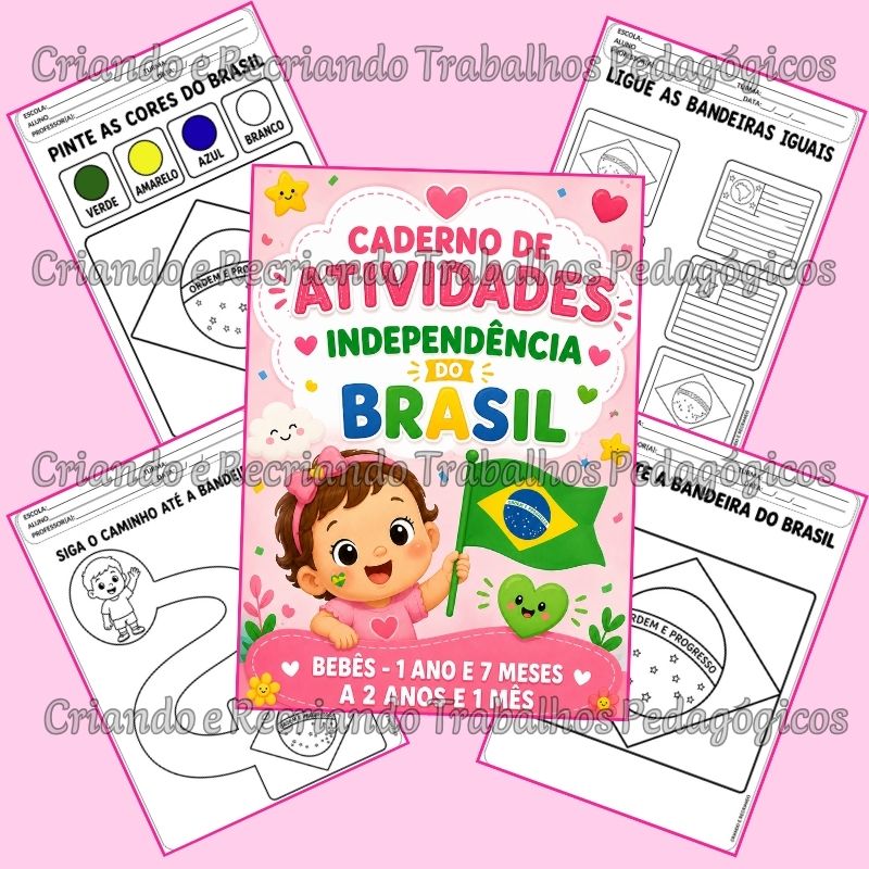 Caderno de Atividades - Independência do Brasil - Berçário II Caderno de Atividades - Independência do Brasil - Berçário II - Imagem 3