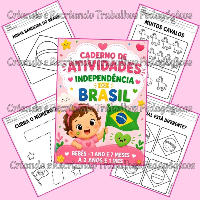 Caderno de Atividades - Independência do Brasil - Berçário II Caderno de Atividades - Independência do Brasil - Berçário II - Imagem 2