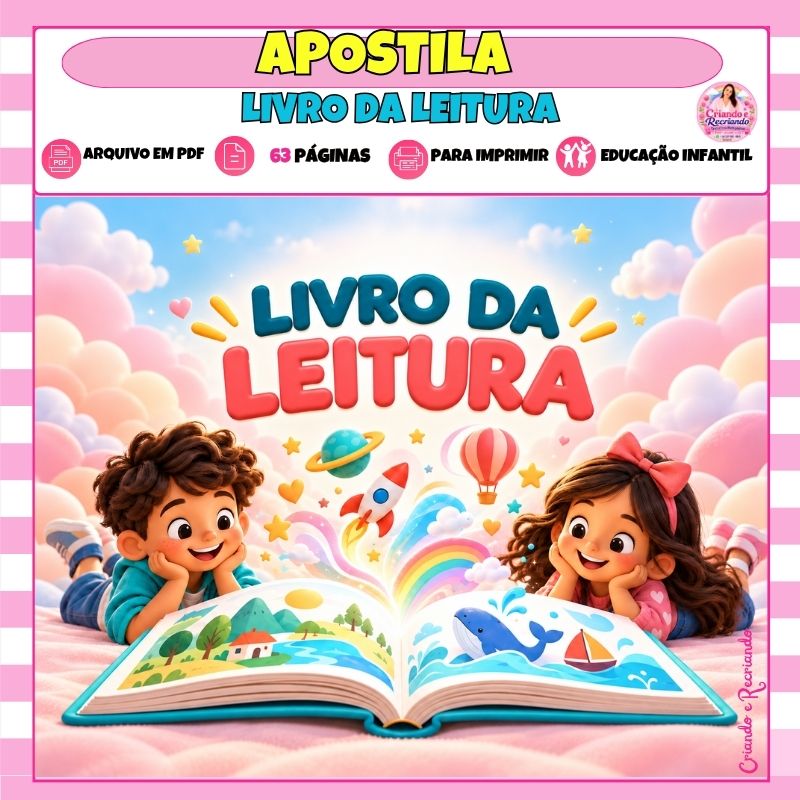 Apostila – Livro da Leitura | Sílabas e Formação de Palavras