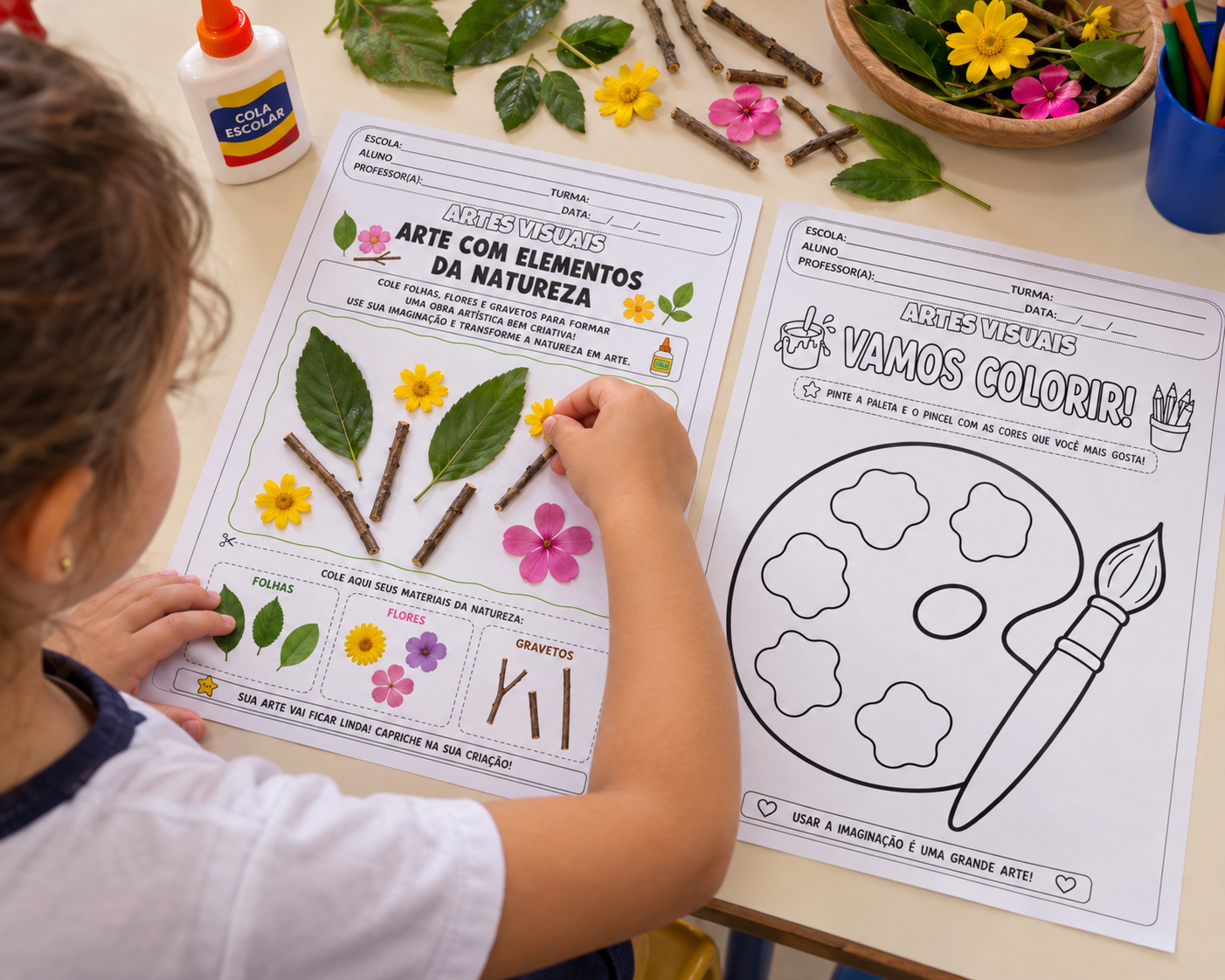 Caderno de Atividades Artes Visuais – Educação Infantil Caderno de Atividades Artes Visuais – Educação Infantil - Imagem 3