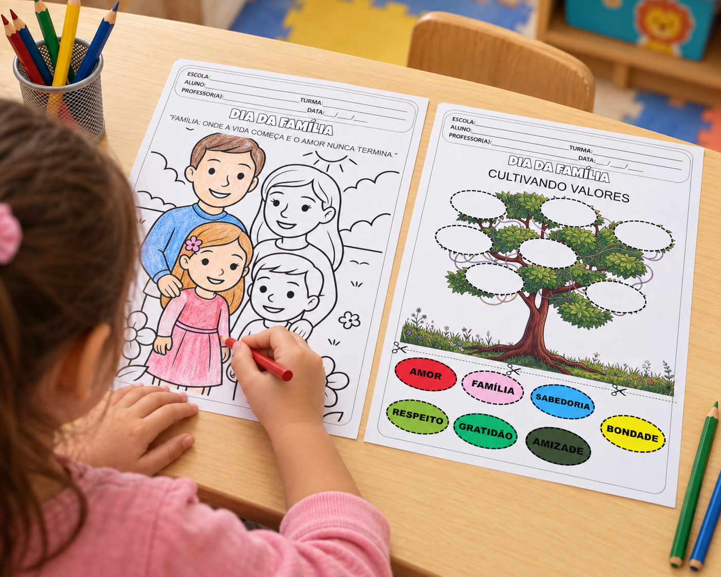 Caderno de Atividades – Dia da Família para Educação Infantil Caderno de Atividades – Dia da Família para Educação Infantil - Imagem 2