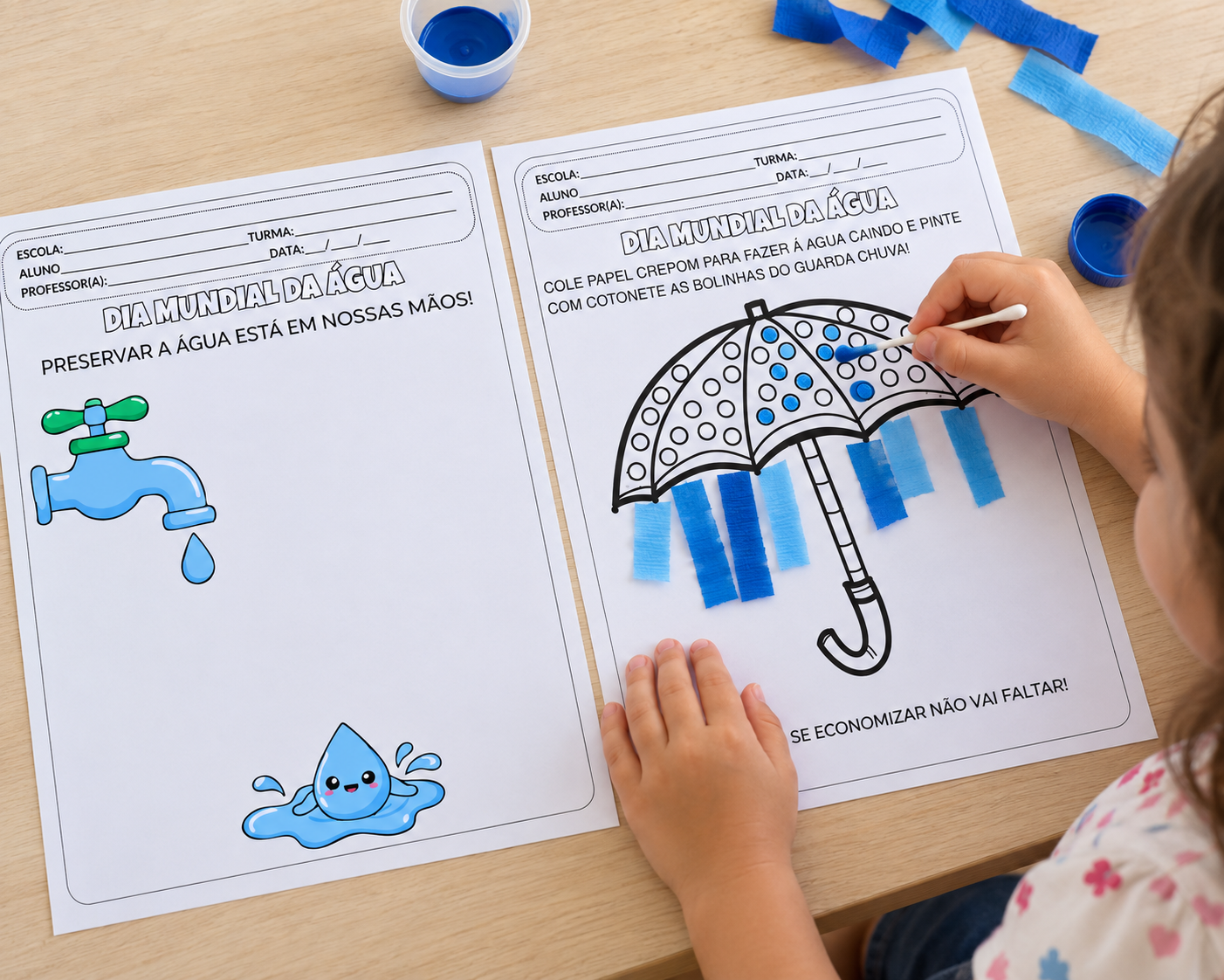 Caderno de Atividades Dia Mundial da Água 22 de Março – Educação Infantil Caderno de Atividades Dia Mundial da Água 22 de Março – Educação Infantil - Imagem 2