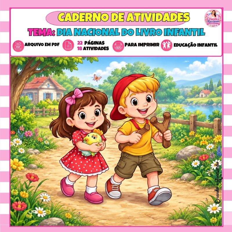 Caderno de Atividades Dia Nacional do Livro Infantil