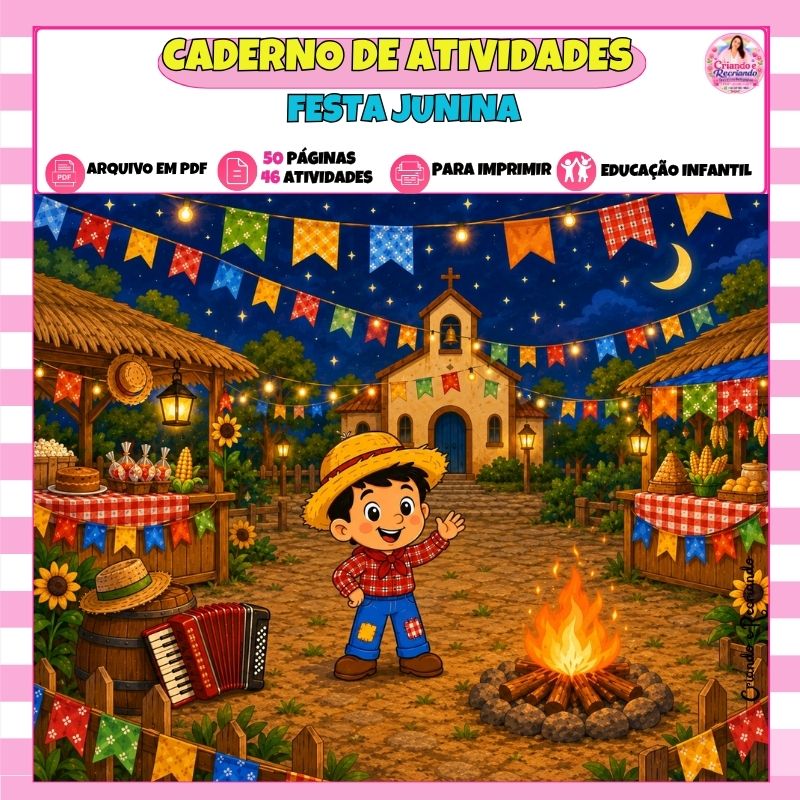 Caderno de Atividades Festa Junina – Educação Infantil