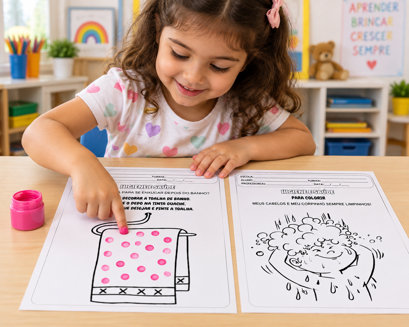 Caderno de Atividades – Higiene e Saúde para Educação Infantil Caderno de Atividades – Higiene e Saúde para Educação Infantil - Imagem 3