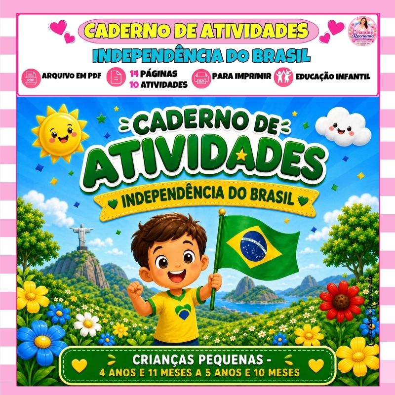 Caderno de Atividades - Independência do Brasil - 5ª Etapa