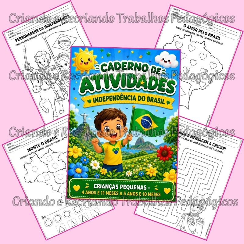 Caderno de Atividades - Independência do Brasil - 5ª Etapa Caderno de Atividades - Independência do Brasil - 5ª Etapa - Imagem 3