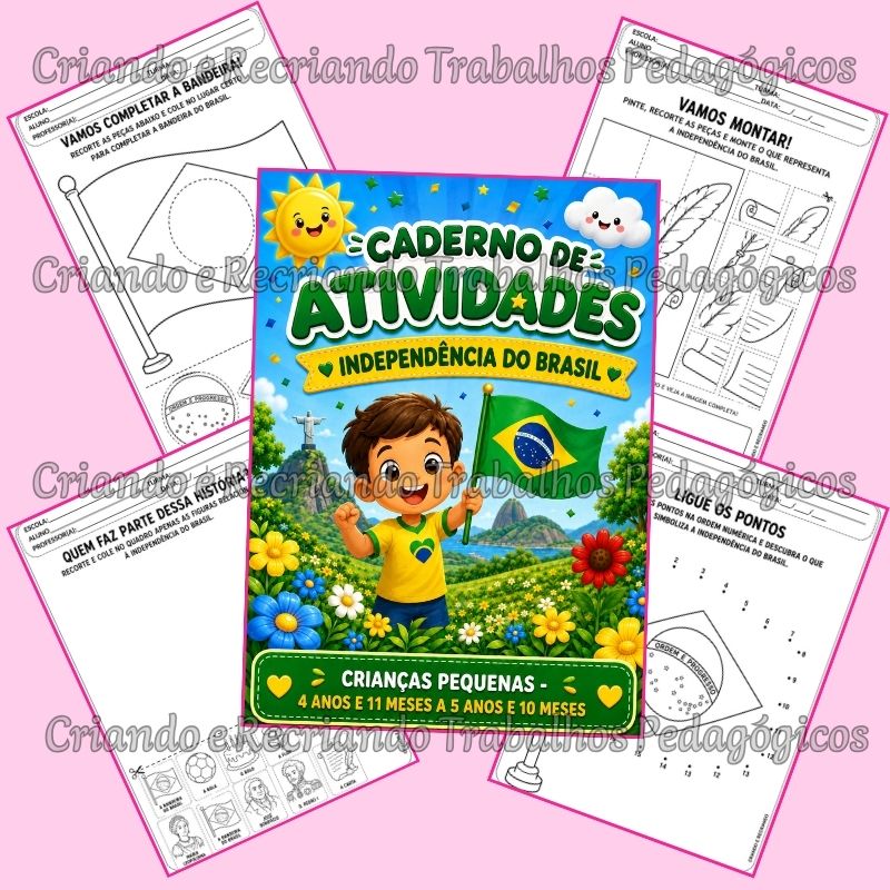Caderno de Atividades - Independência do Brasil - 5ª Etapa Caderno de Atividades - Independência do Brasil - 5ª Etapa - Imagem 2