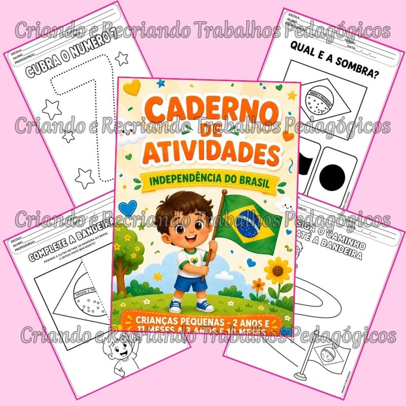 Caderno de Atividades - Independência do Brasil - Classe Intermediária Caderno de Atividades - Independência do Brasil - Classe Intermediária - Imagem 2