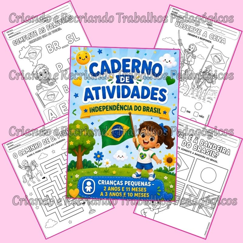 Caderno de Atividades - Independência do Brasil - 3ª Etapa Caderno de Atividades - Independência do Brasil - 3ª Etapa - Imagem 2