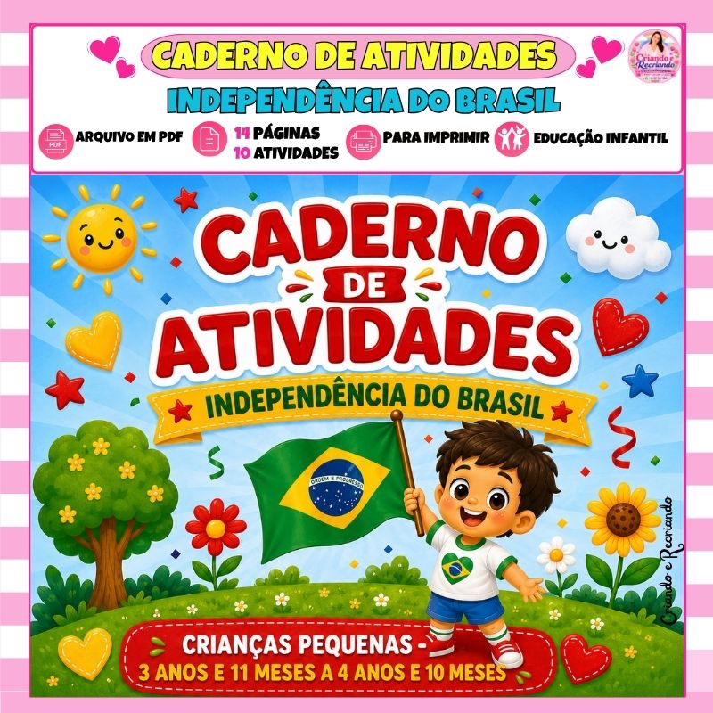 Caderno de Atividades - Independência do Brasil - 4ª Etapa