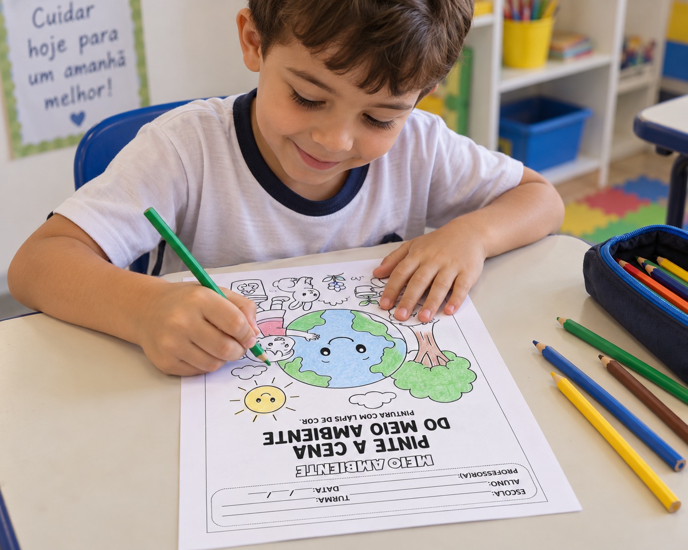 Caderno de Atividades Meio Ambiente – Educação Infantil Caderno de Atividades Meio Ambiente – Educação Infantil - Imagem 2