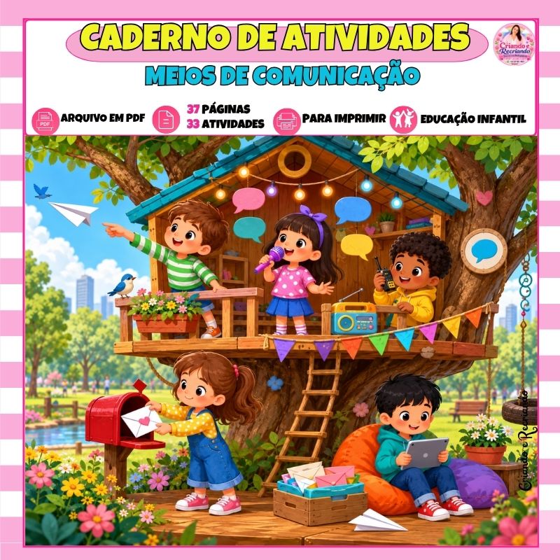 Caderno de Atividades Meios de Comunicação – Educação Infantil