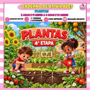 Caderno de Atividades – Plantas – 4ª Etapa Caderno de Atividades – Plantas – 4ª Etapa