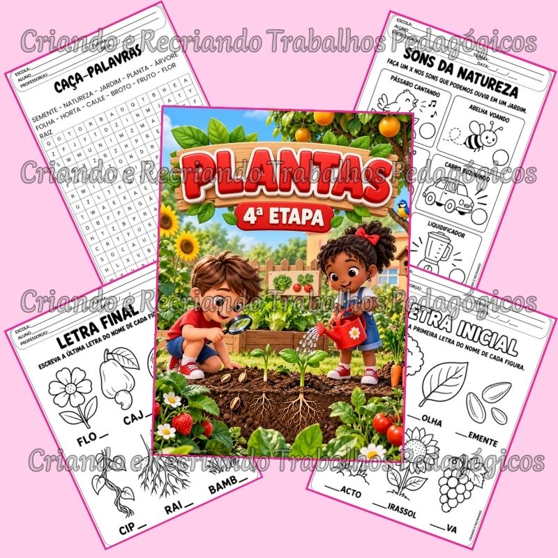 Caderno de Atividades – Plantas – 4ª Etapa Caderno de Atividades – Plantas – 4ª Etapa - Imagem 3