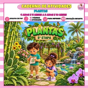 Caderno de Atividades – Plantas – 5ª Etapa Caderno de Atividades – Plantas – 5ª Etapa