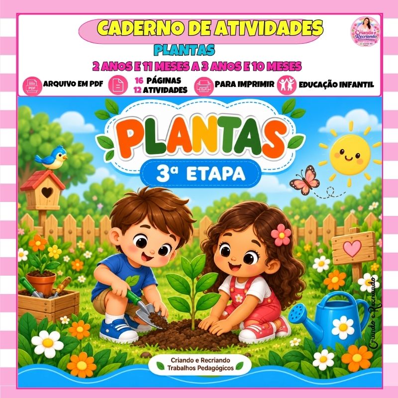 Caderno de Atividades – Plantas – 3ª Etapa